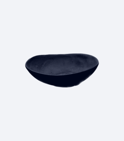 Plato Bowl Tulum Negro Mate 22 cms